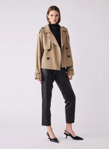 Esmaee / Avenue Cropped Trench Driftwood