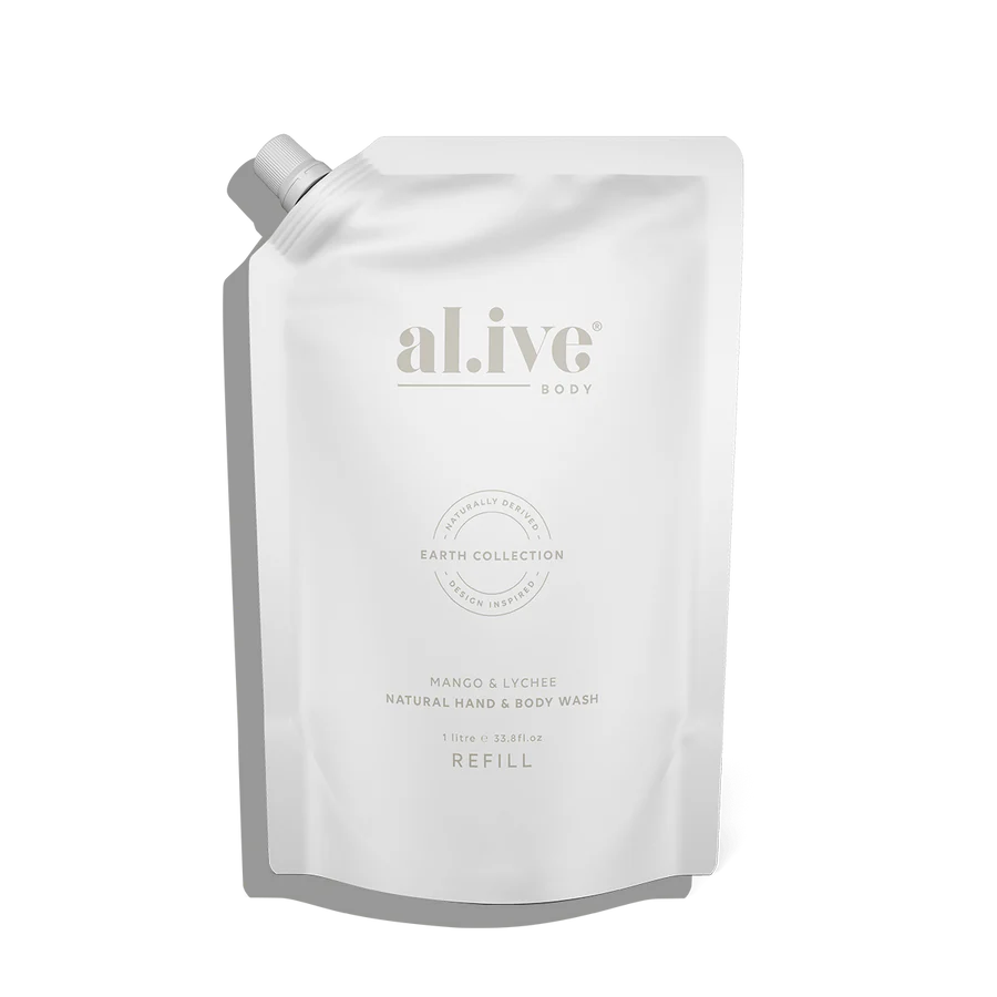 al.ive Body / 1 Ltr Wash Refill Mango / Lychee