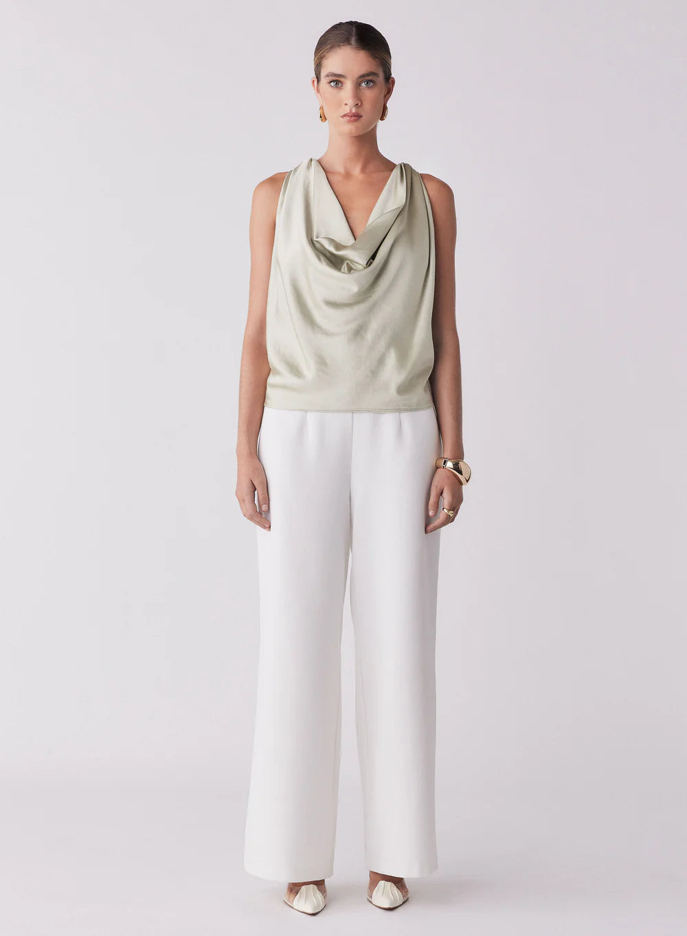 Esmaee / Addiction Top Seafoam