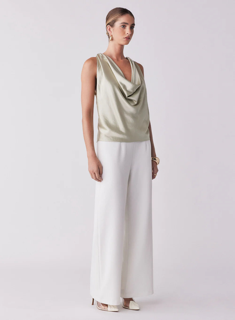 Esmaee / Addiction Top Seafoam