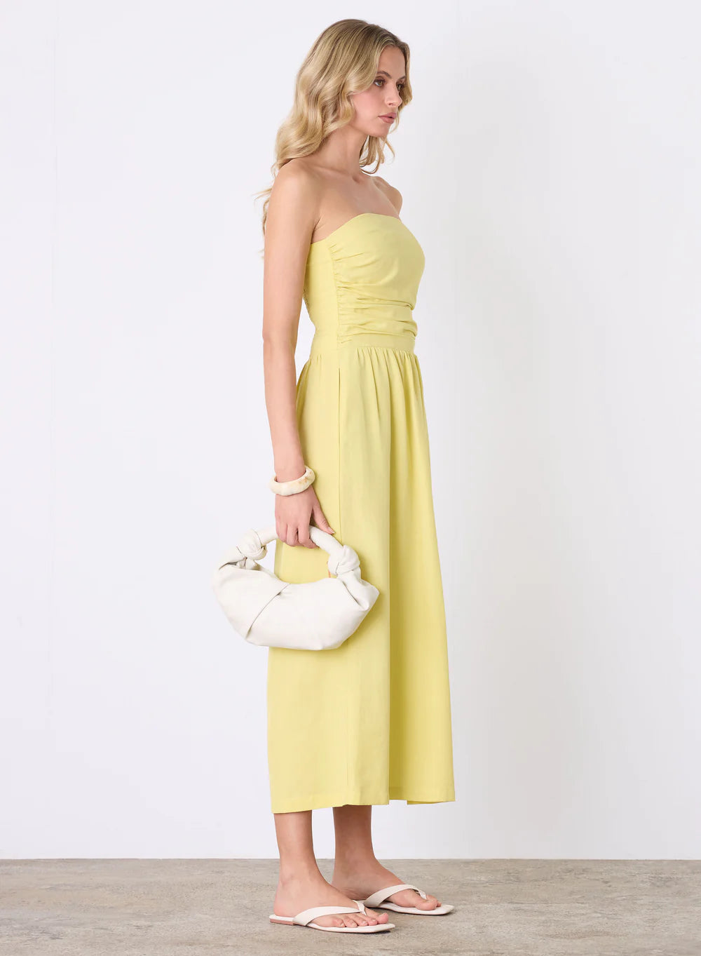 Esmaee / Popsicle Bandeau Dress Citrus