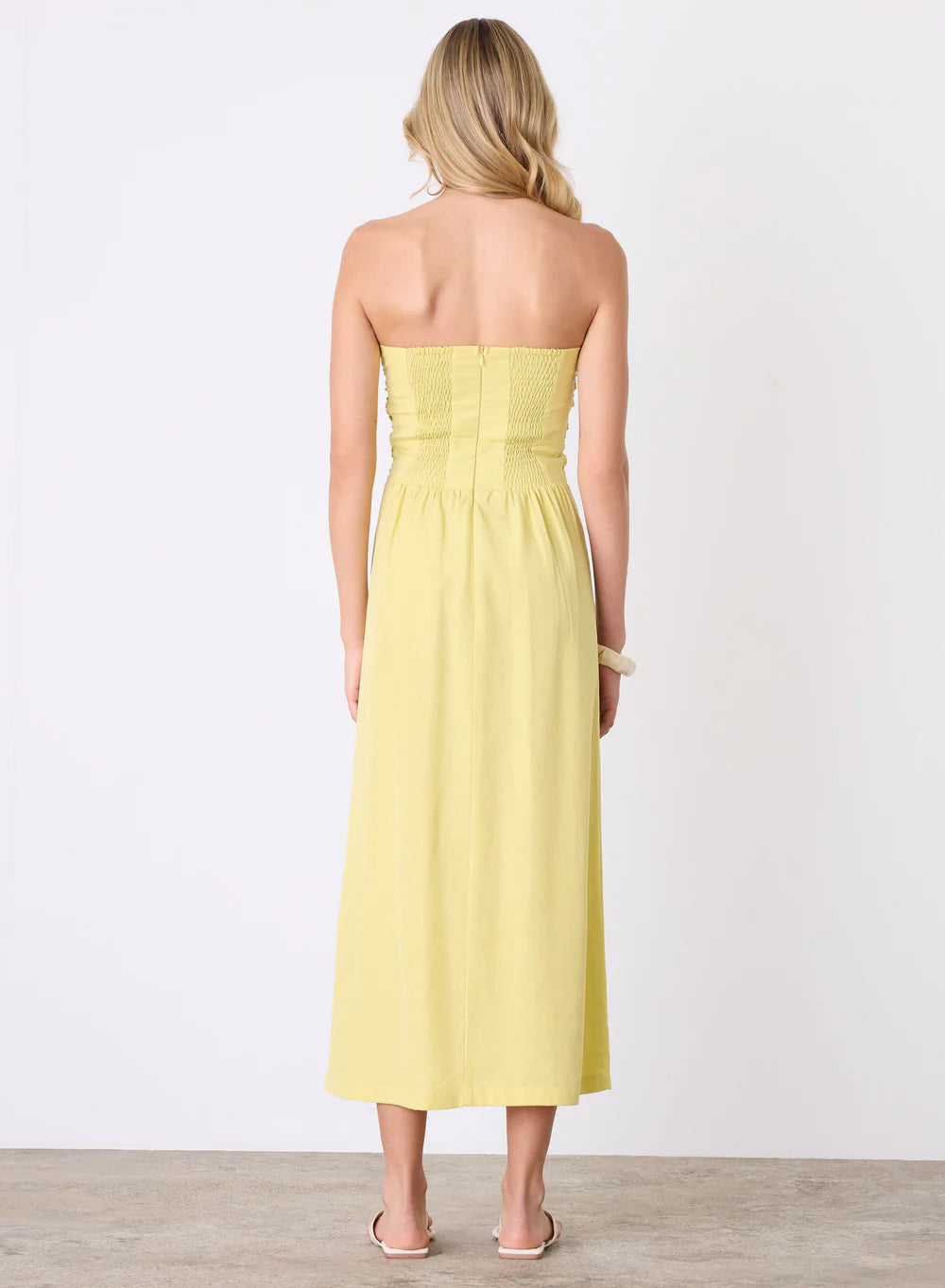 Esmaee / Popsicle Bandeau Dress Citrus
