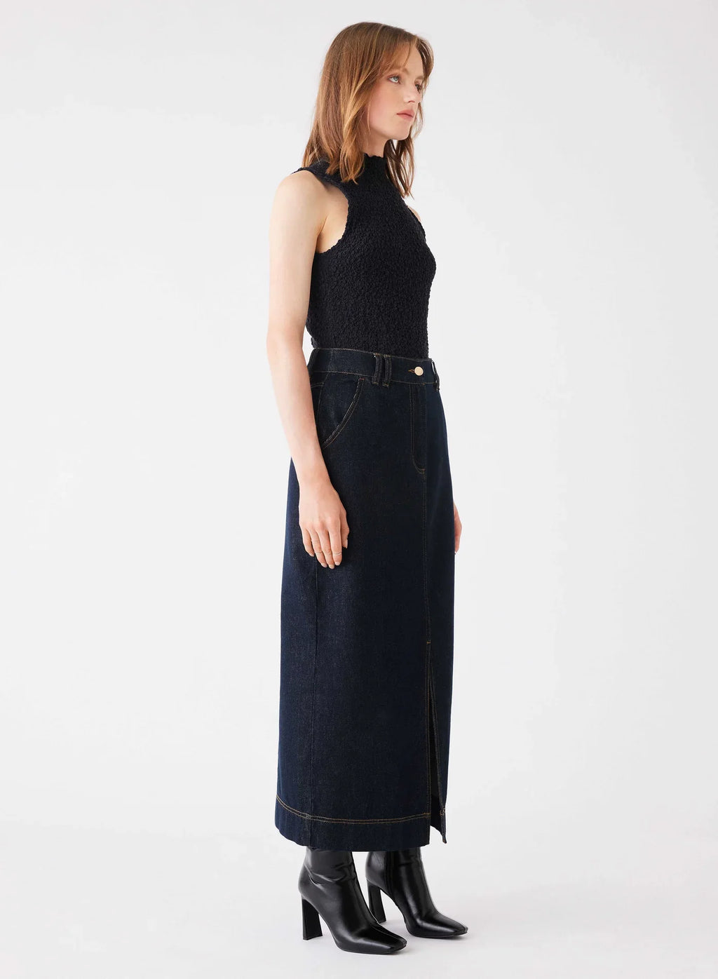 Esmaee / Discovery Denim Skirt