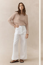 Load image into Gallery viewer, Little Lies / Jude Linen Pants White