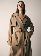 Load image into Gallery viewer, Esmaee Avenue trench coat Driftwood