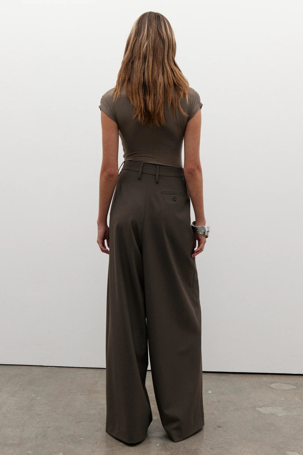 BAYSE / Amrita Sleeveless Bodysuit Mink