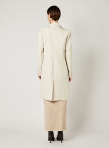 Esmaee / Signature Longline Jacket Cream