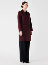 Load image into Gallery viewer, Esmaee / Venice Coat Wine