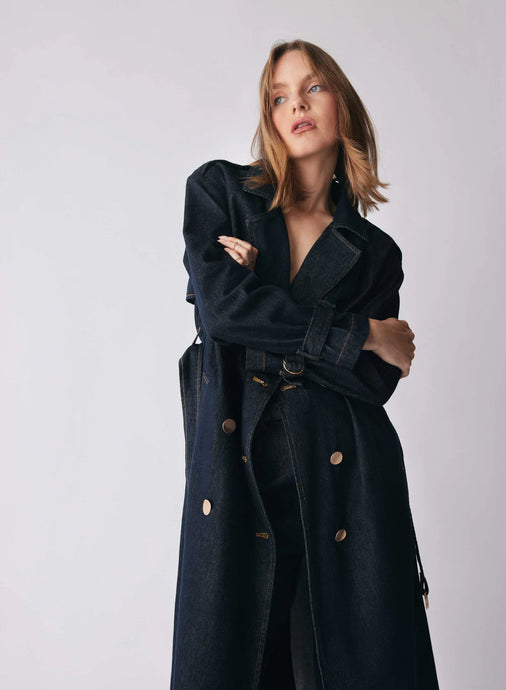 Esmaee / Discovery Denim Trench