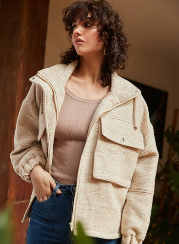 Esmaee | Mosaic Jacket Natural