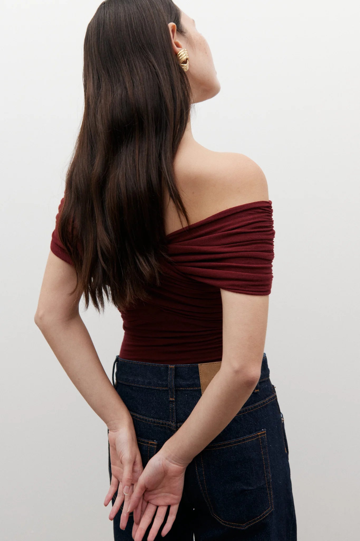 BAYSE / Ariana Bodysuit Wine