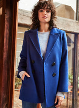 Load image into Gallery viewer, Electra coat cobalt Esmaee the label
