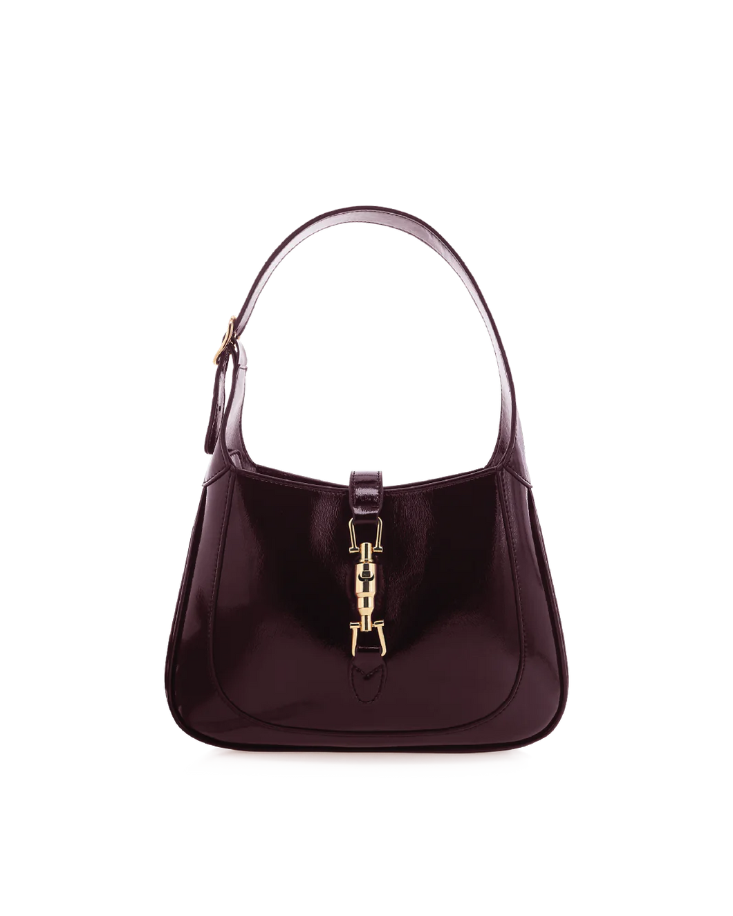 BILLINI / Alix Shoulder Bag Mulberry Crinkle Patent