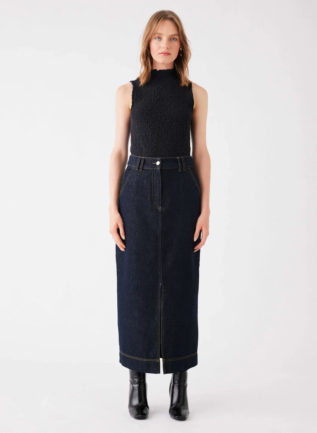 Esmaee / Discovery Denim Skirt