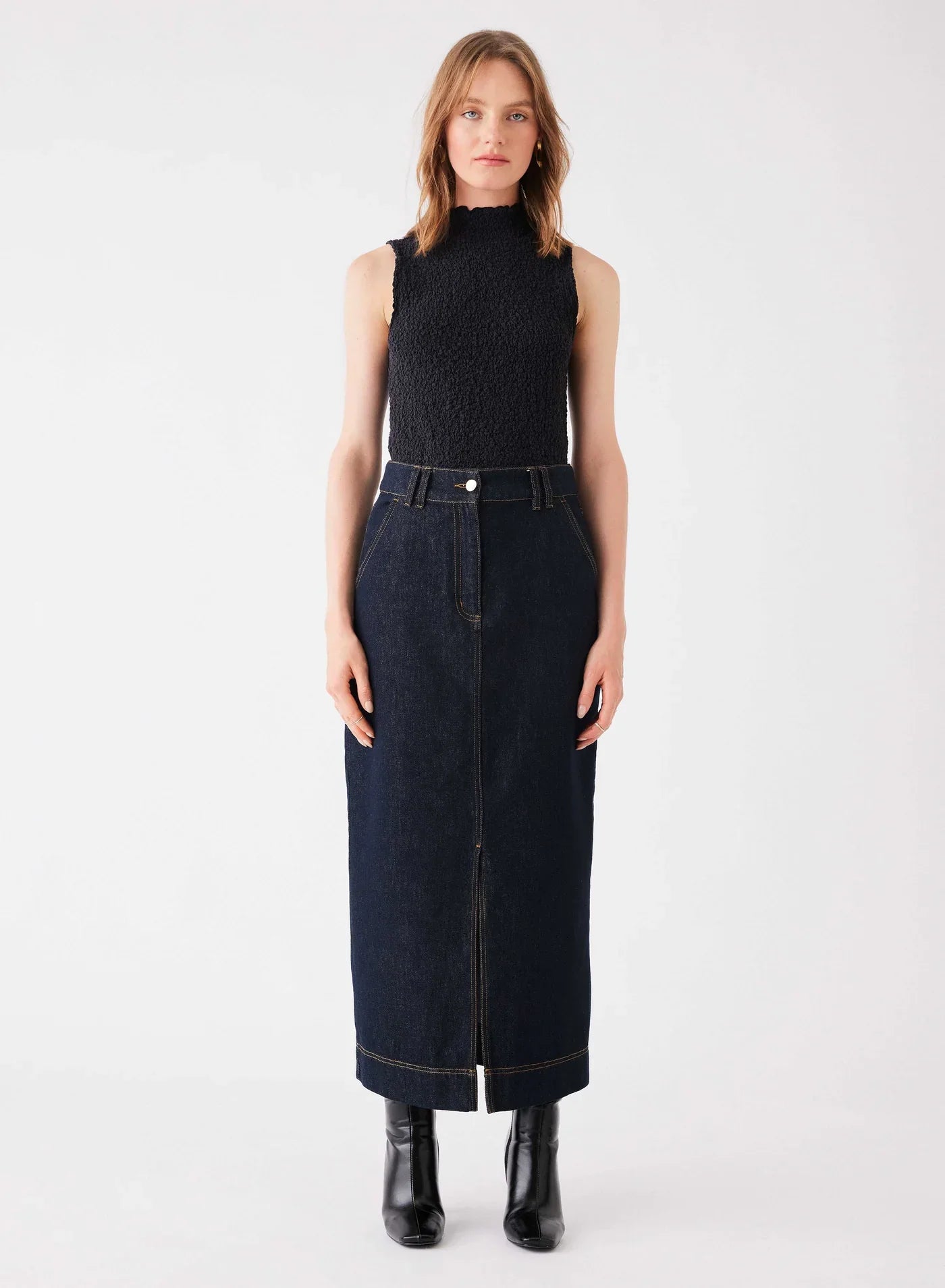Esmaee / Discovery Denim Skirt