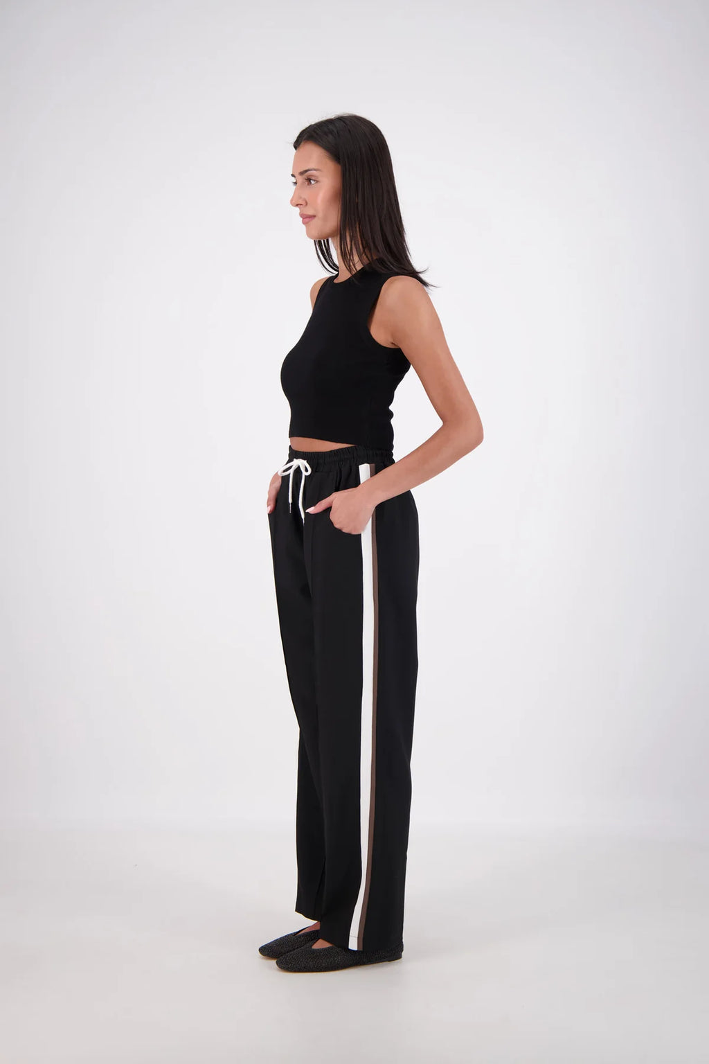 Jasmine Alexa / Cassis Trouser - Black