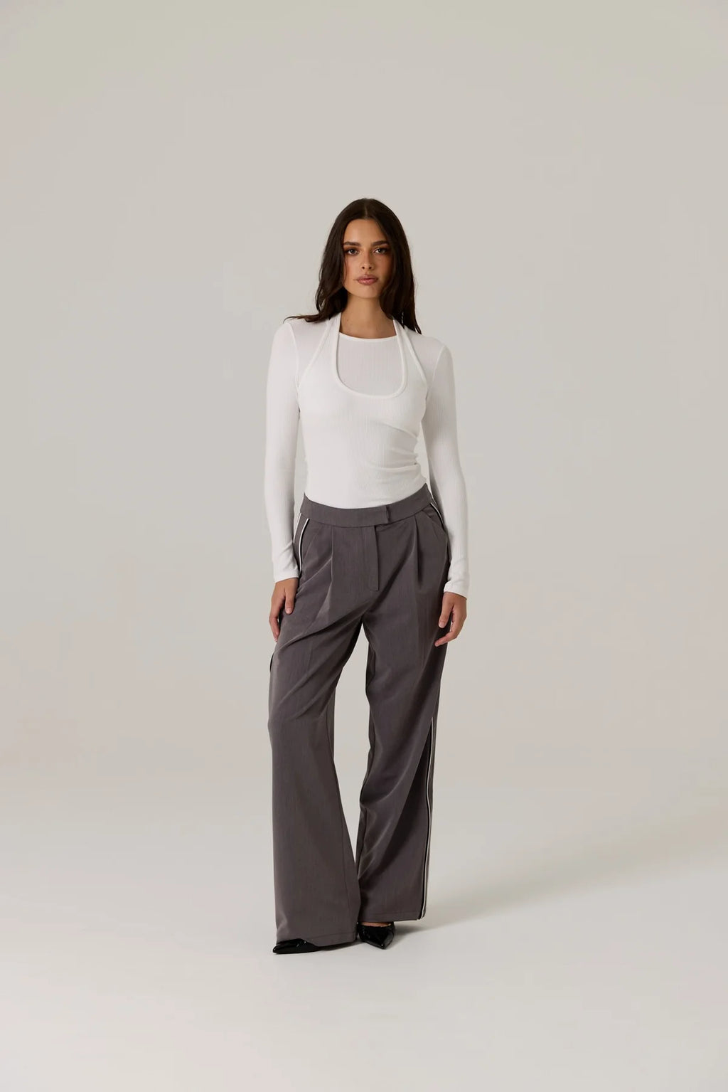 RAEF / Gia Double Layer Top White