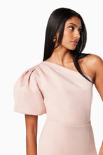 Load image into Gallery viewer, Eliiat / Starfire One Shoulder Midi Dress Pink