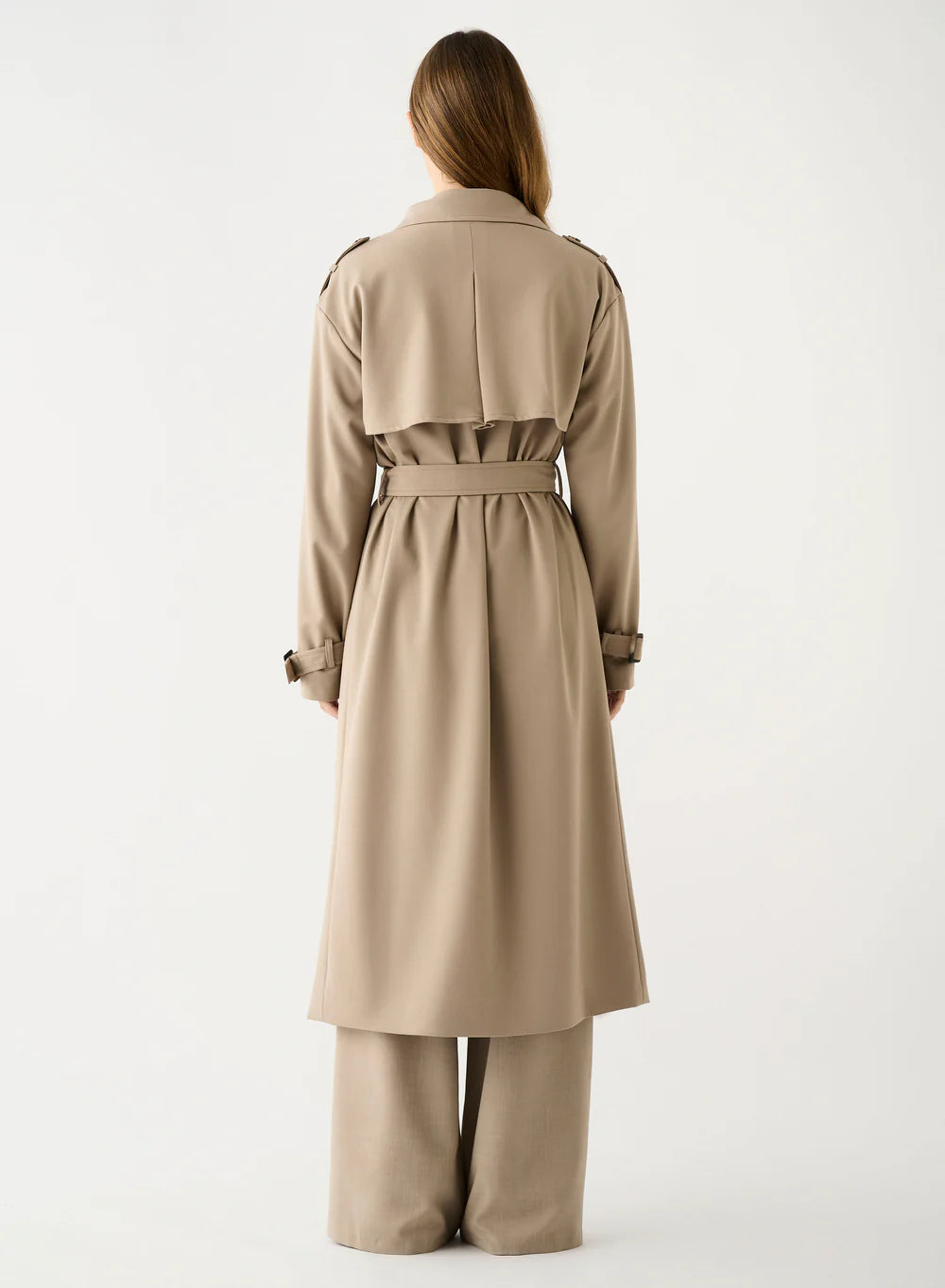 Esmaee / Avenue Trench Coat Ashwood