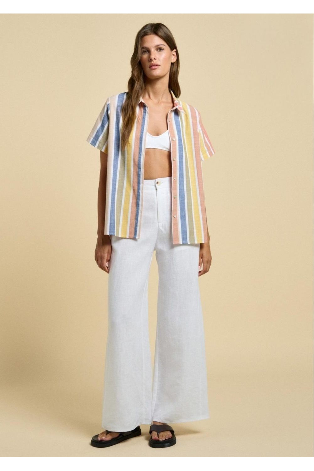 Little Lies / Della Pants White