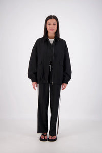 Jasmine Alexa / Ischia Bomber Jacket - Black