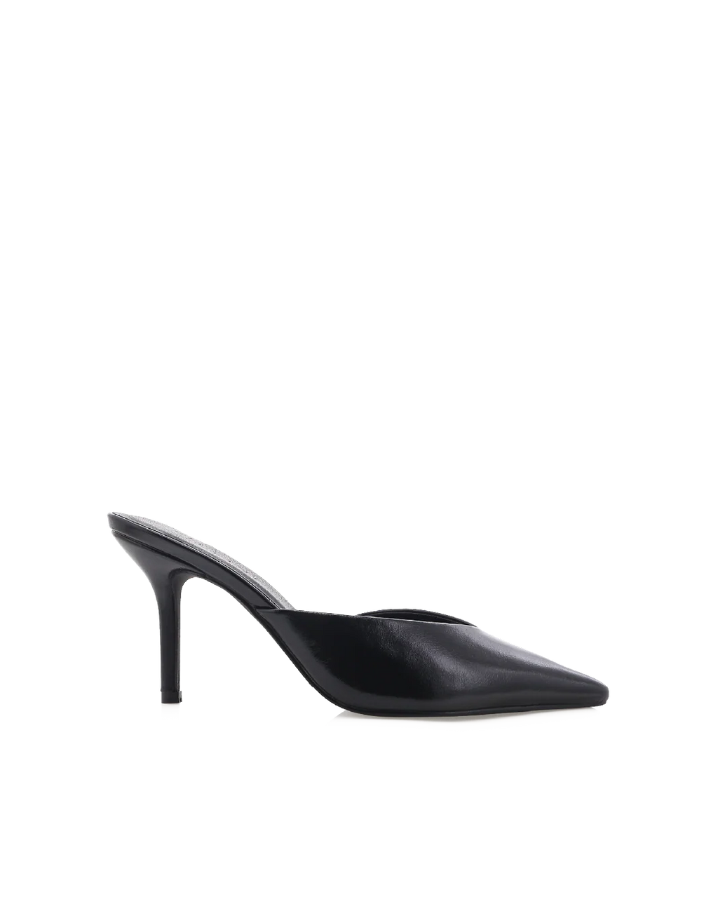 Karey black shine shoe by Billini