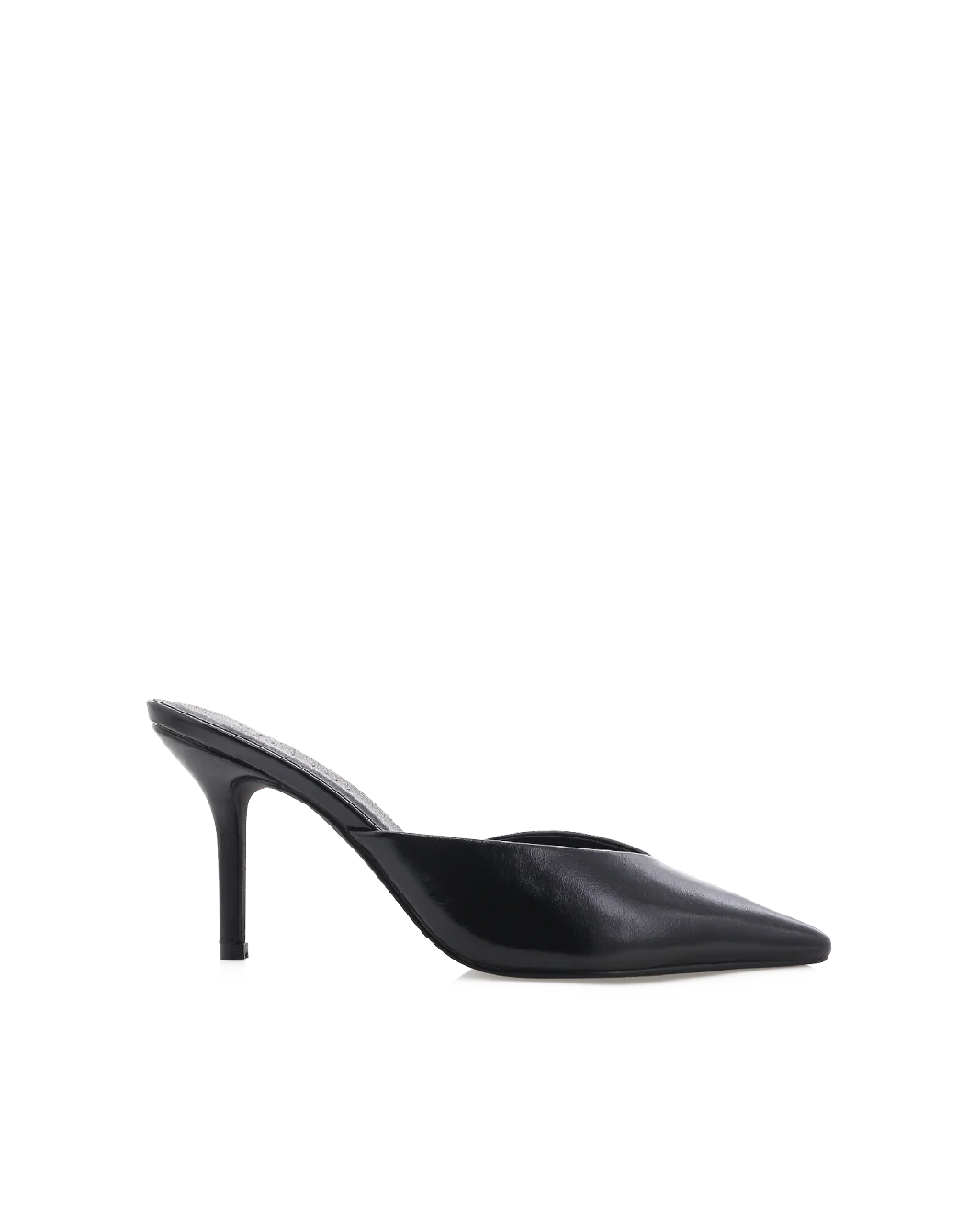 Karey black shine shoe by Billini