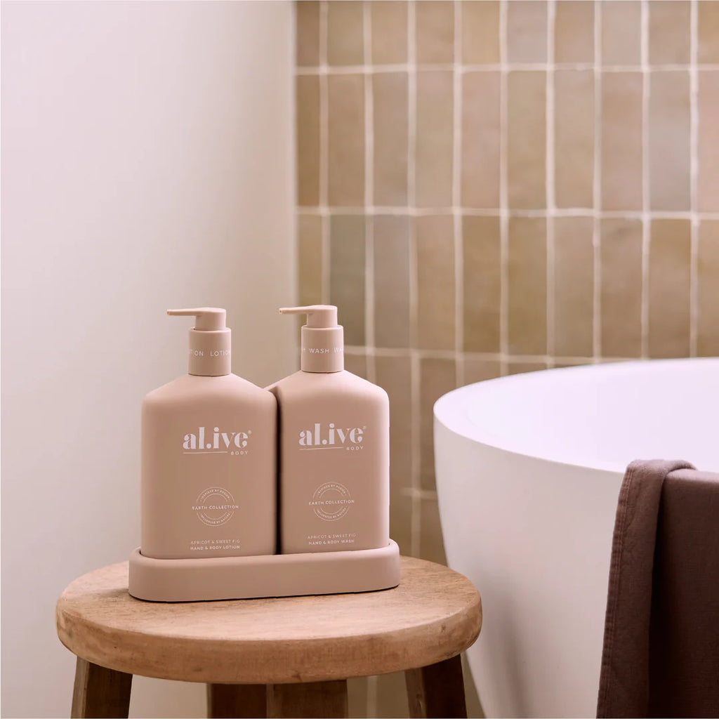 al.ive / Bathroom Duo Apricot & Sweet Fig