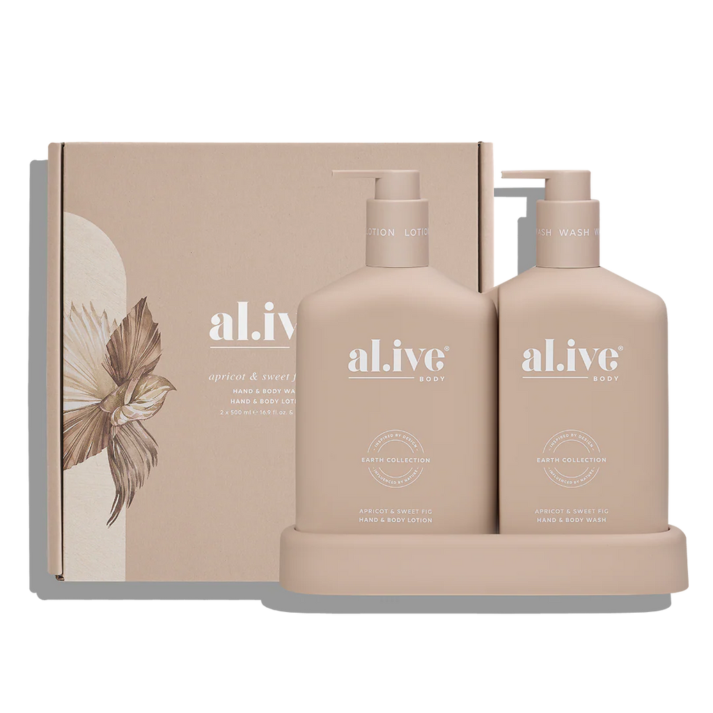 al.ive / Bathroom Duo Apricot & Sweet Fig