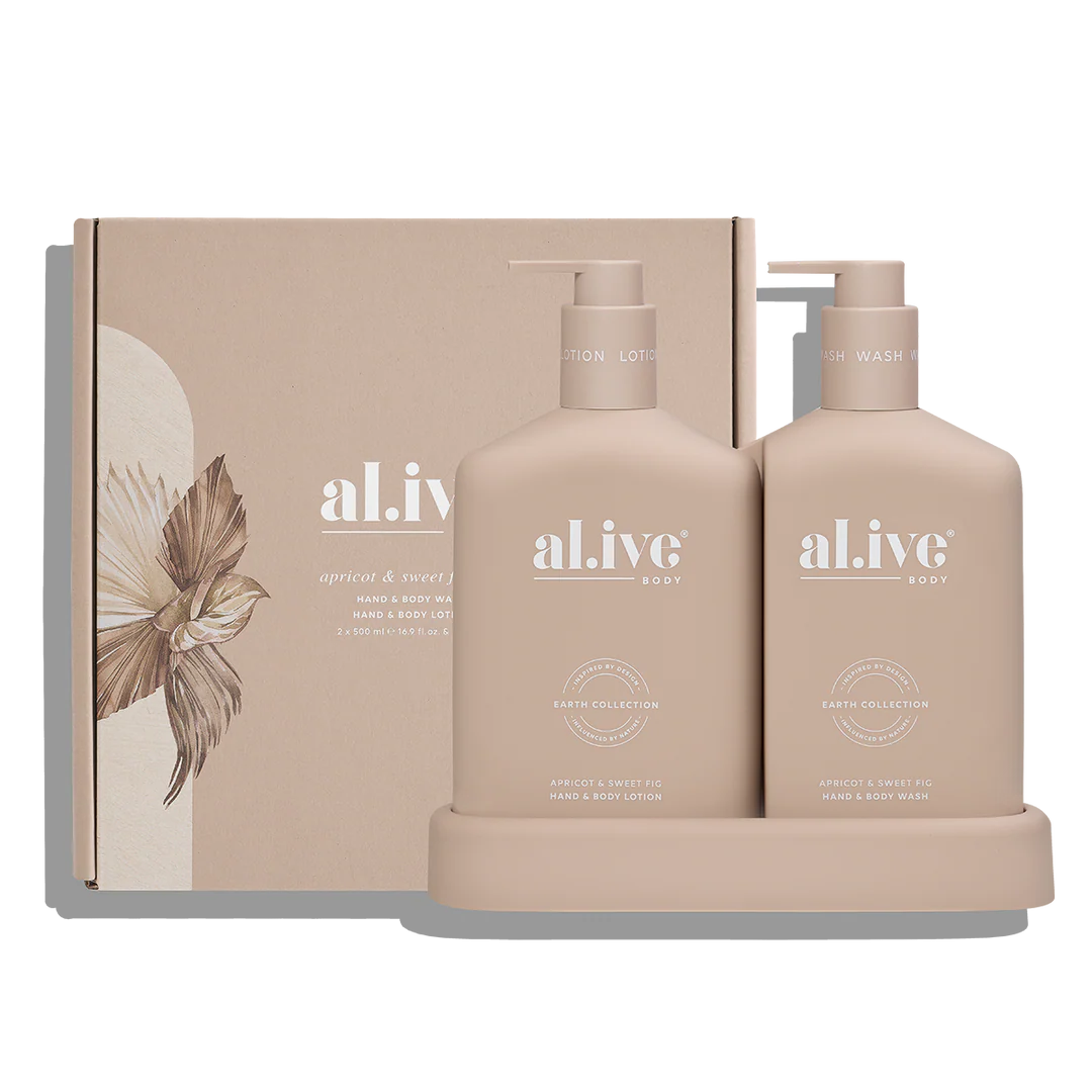 al.ive / Bathroom Duo Apricot & Sweet Fig