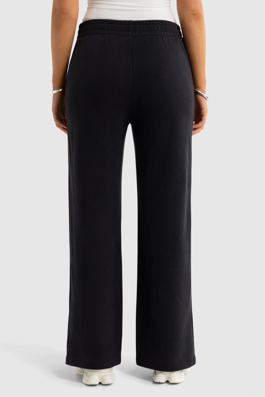ORTC / Ava Monogram Zip Hem Pant Washed Black