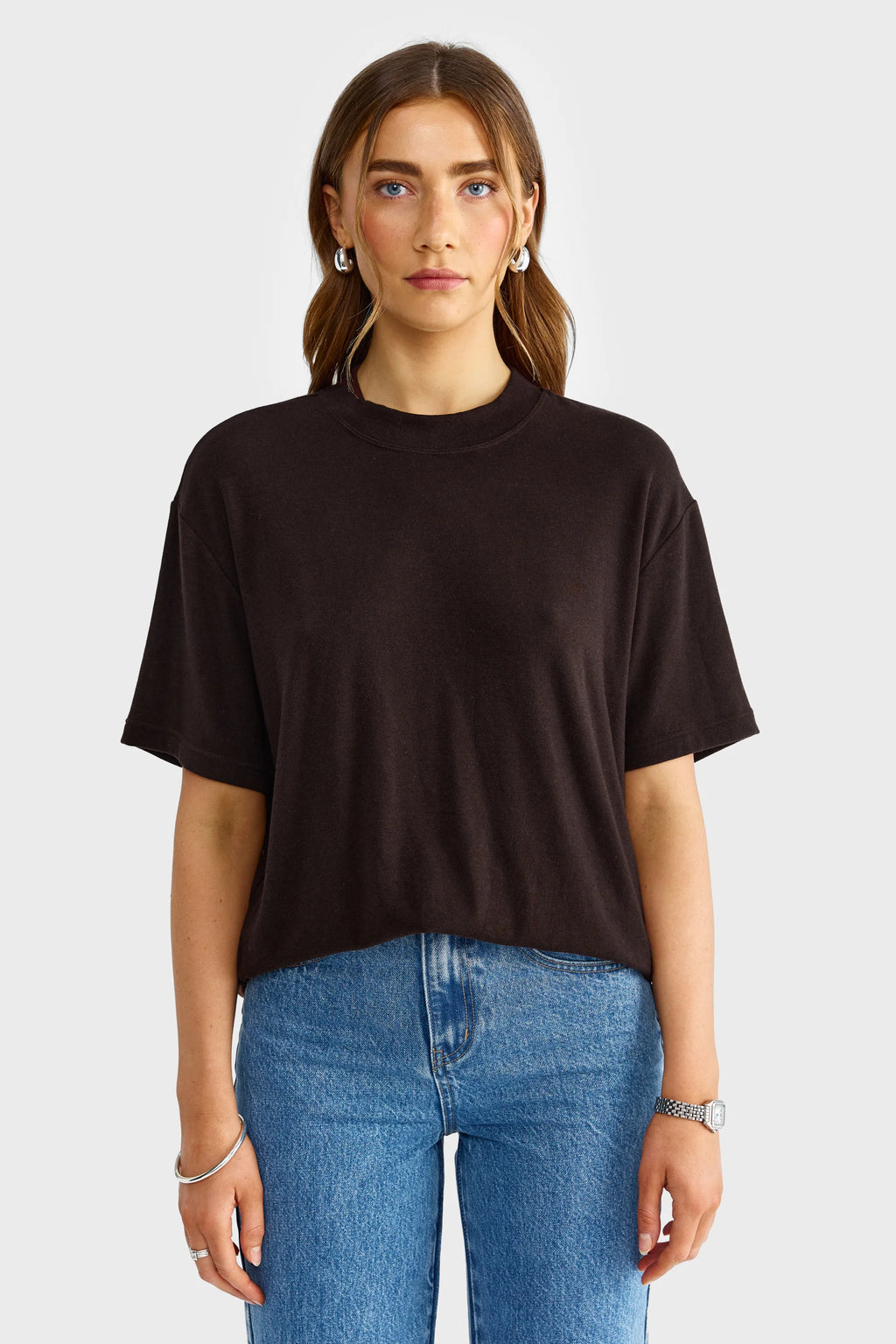 Ortc / Margot Relaxed T Shirt -  Carob