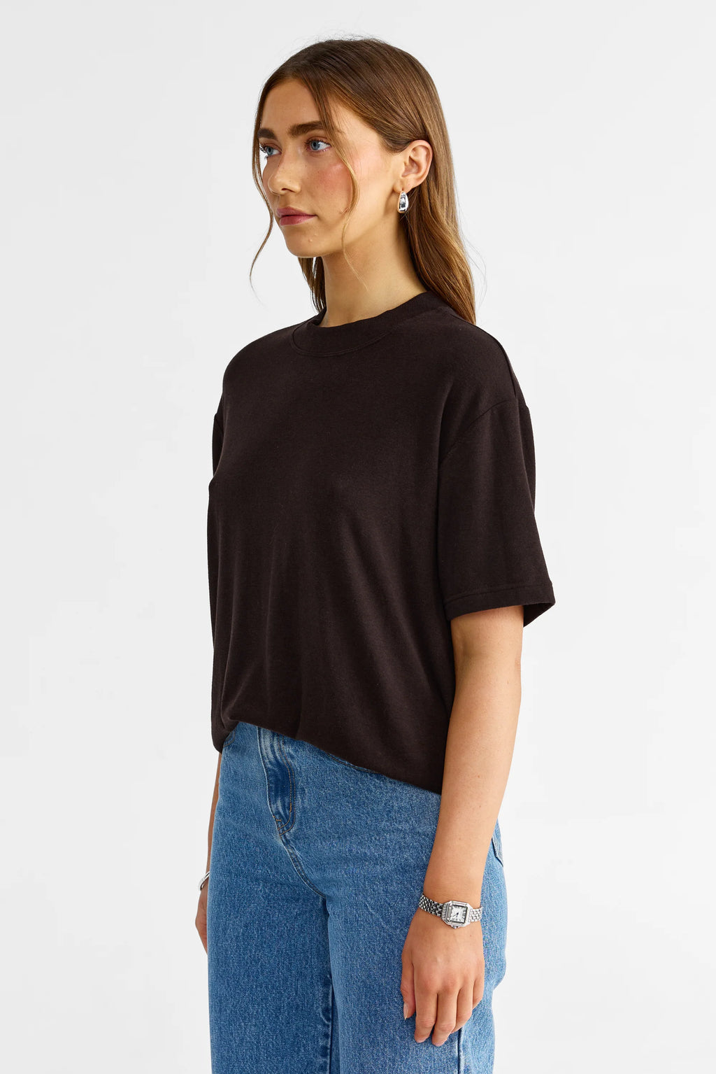 Ortc / Margot Relaxed T Shirt -  Carob