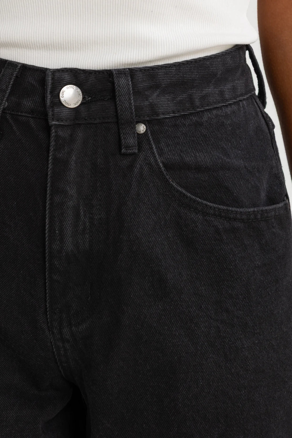 ORTC / Willow Denim Wide Leg Jean Washed Black