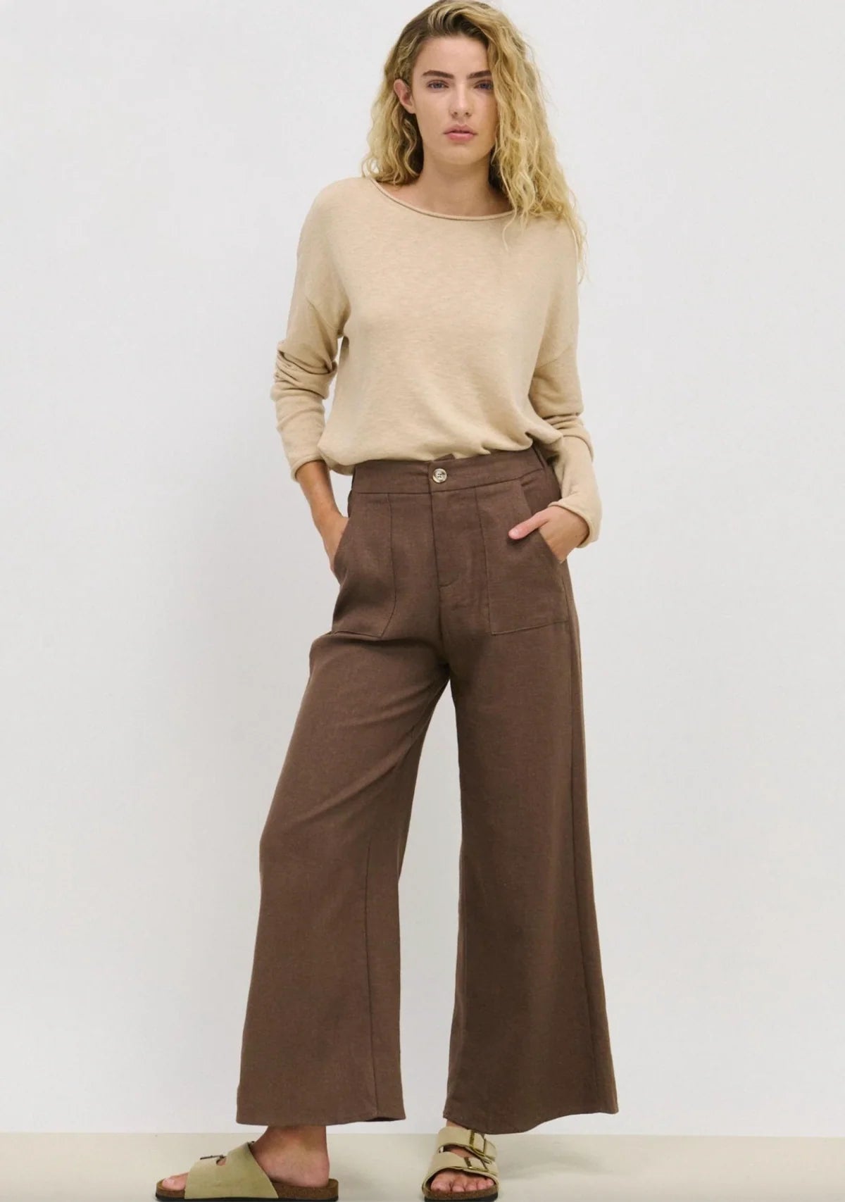 Little Lies / Osaka Pant Chocolate