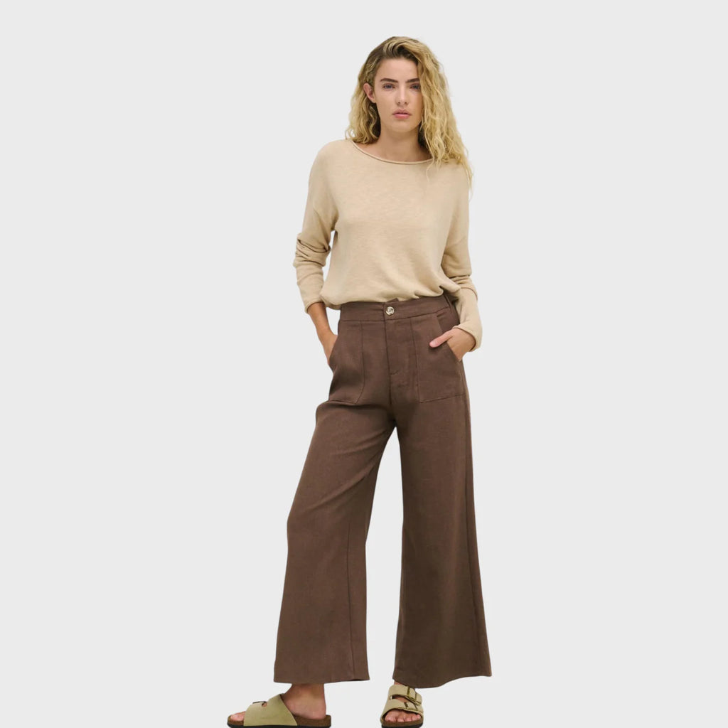 Little Lies / Osaka Pant Chocolate