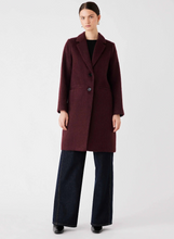 Load image into Gallery viewer, Esmaee / Venice Coat Wine
