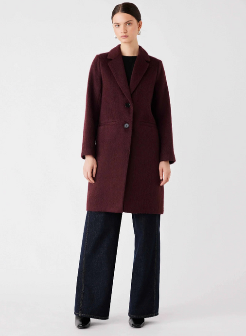 Esmaee / Venice Coat Wine