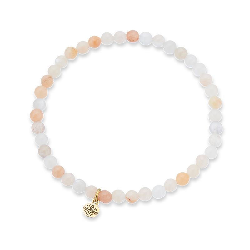 Palas / Peach Aventurine Healing Gem Bracelet