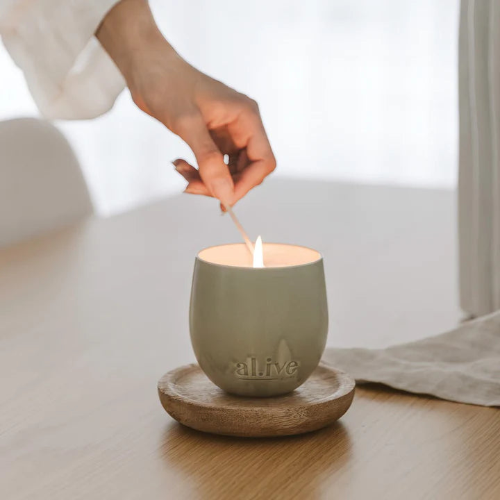 al.ive Body | Blackcurrant & Caribbean Wood Soy Candle