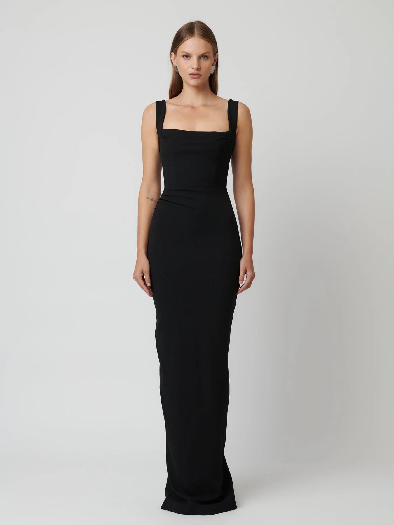 Effie Kats Marbella gown dress in black 