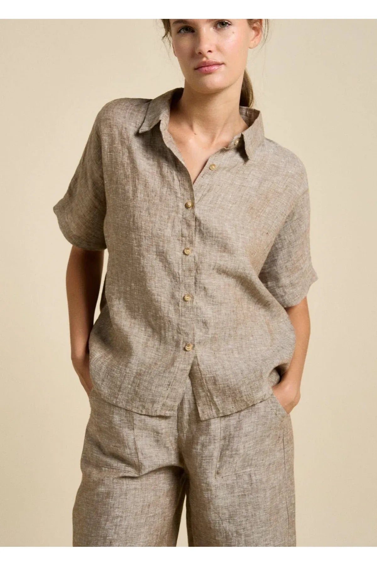 Little Lies / Bondi Shirt Mocha