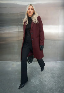 Esmaee / Venice Coat Wine