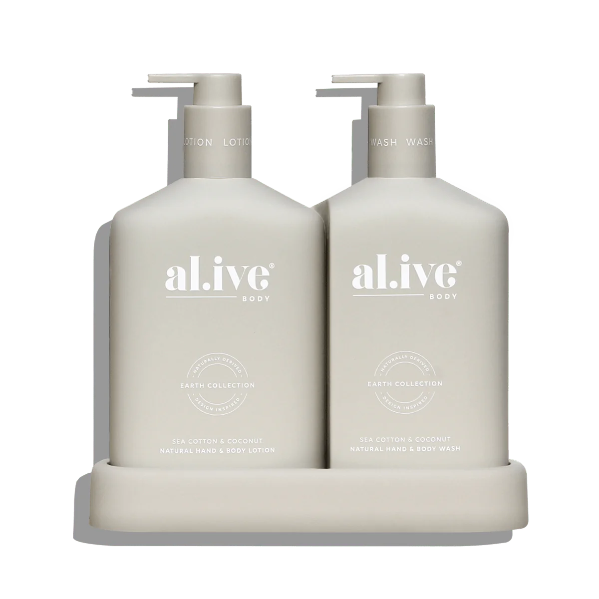 al.ive Body / Wash And Lotion Duo - Sea Cotton & Coconut