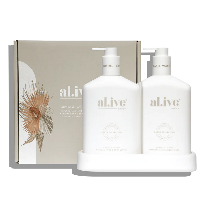 al.ive Body | Wash And Lotion Duo Mango and Lychee