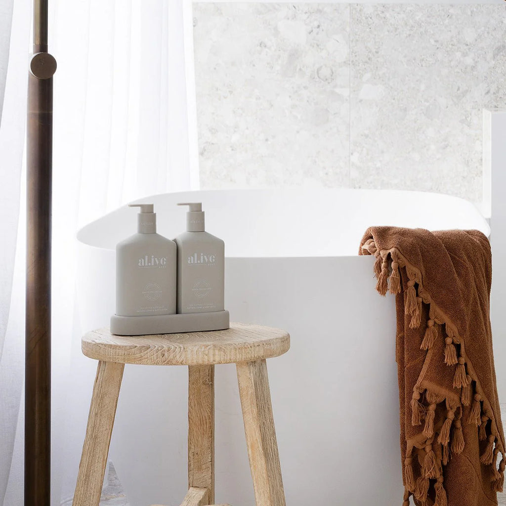 al.ive Body / Wash And Lotion Duo - Sea Cotton & Coconut