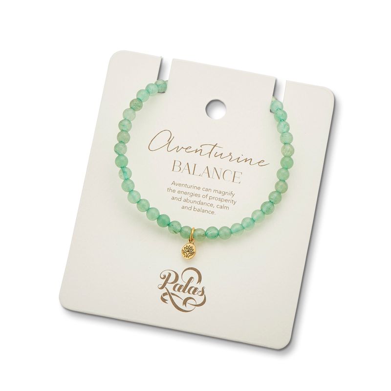 Palas / Aventurine Balance Gem Bracelet